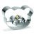 rm form of piercing. 8 cm panda
