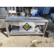 Stainless steel table 170 x 70 x 85 cm with shelf and drawer