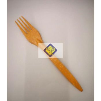   műa evővilla WPC 18cm, többször használható, 100 db/csomag (15 Ft br. / darab)