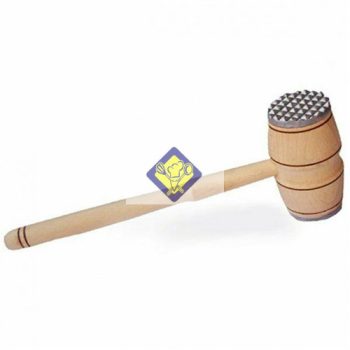 húsverő / húsklopfoló fa, 2 oldalas, nagy