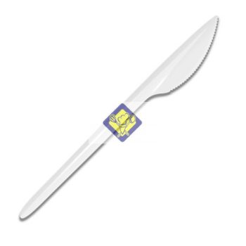   műa evőkés Superior 18cm, fehér, többször használható, 100 db/csomag