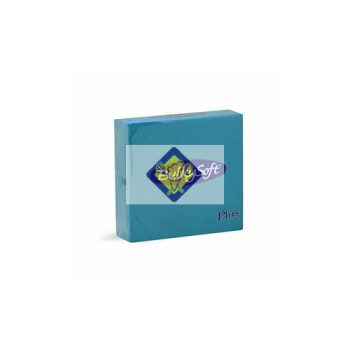   szalvéta BulkySoft 38x38cm 2rtg. türkiz kék 40szál/cs. 36 csom/karton