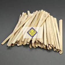 wooden coffee stirrer sticks of 14 cm to 500 sheets / pack