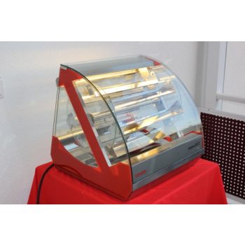 Warming, table, round glass, Eloma Snack Jack