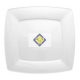 Victoria gourmet plate 19cm square