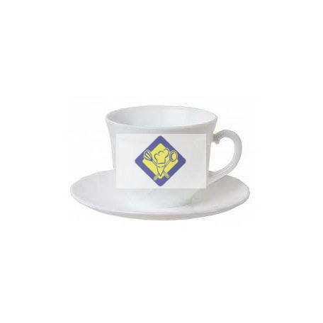 kávés csésze+alj Trianon   9cl 6db/csomag