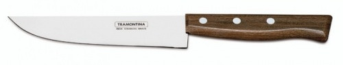 Tramontina wood-handled kitchen knife 20cm