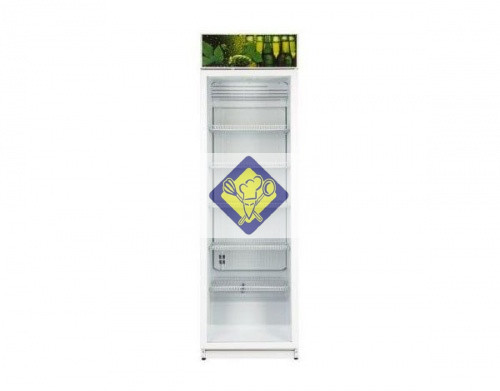 Refrigerator, glass door, 360 L Model snaigė CD40DM only hire