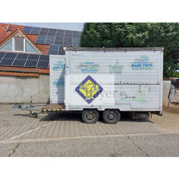 Büfékocsi utánfutó, csak kölcsönzésre