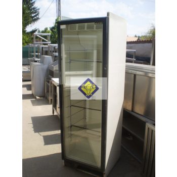 Hűtő, üvegajtós, 360 L kb, Helkama