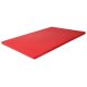 red plastic cutting board 45x30cm