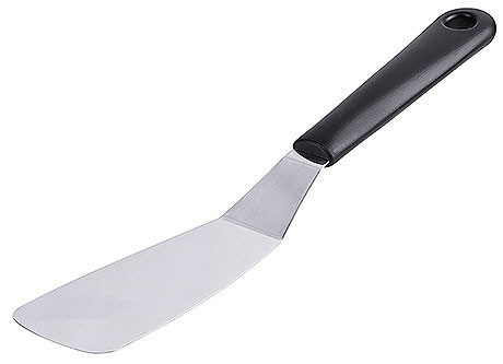 translator black plastic shovel handle, curved, flexible