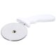pizza cutter 10 cm, length 24 cm, or metallized. handle, white