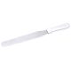 25cm white plastic spatula handle