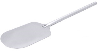 Aluminum pizza shovel. head: 17x24 length: 52 cm