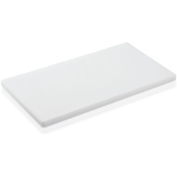 Plas weiß Schneidebrett 53x32,5x1,8cm