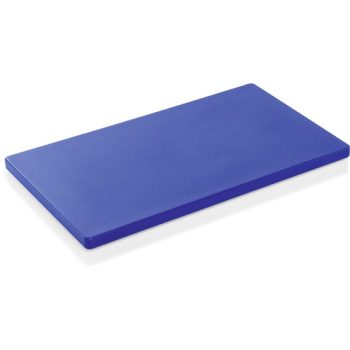 Schneidebrett oder metallisierte blau 53x32,5x1,8cm
