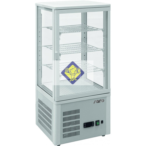 Hűtő, körben üveges, ventilációs hűtés, 077 L Modell SC 78