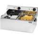 Friteuse, elektrisch, 08 + 08 L, 88 Desktop-Modell PROFRI