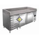 Refrigerated pizza bench, 223 cm, granite worktop Model MARGA PZ 2610 TN
