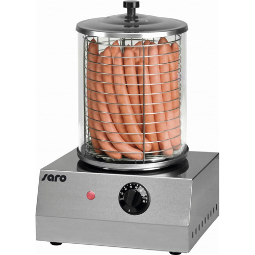 Hot Dog készülék, virsli főző/melegentartó kosárral Modell CS-100