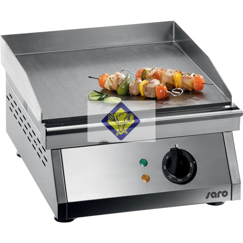 Baking sheets, electric oven surface: 38,5x39 cm, smooth Model FRY TOP 400