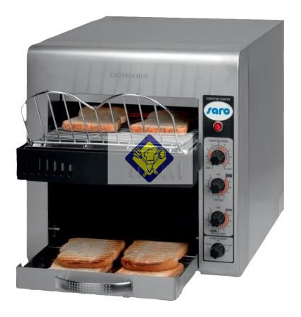 Sandwich toaster, toaster, 3 kW, a conveyor-átfutós Model CHRISTIAN