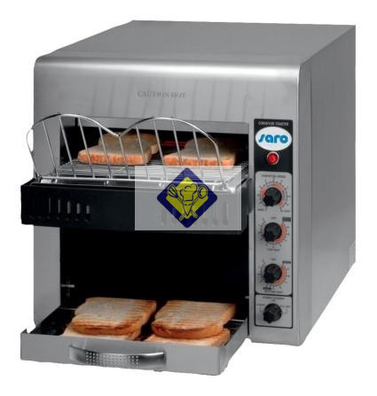 Sandwichtoaster, Toaster, 3 kW, ein Förderer-átfutós Modell CHRISTIAN