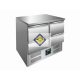 Refrigerated work table, 090 cm, 4 drawers Vivian S Model 901 S / S TOP - 4 x 1/2