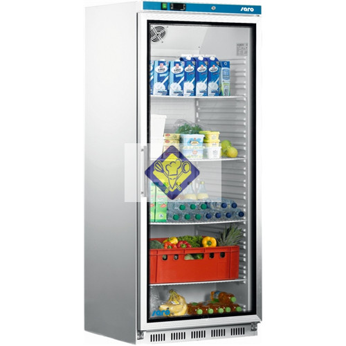 Refrigerator, glass-door, 0620 L, 2/1 GN Model HK 600 GD