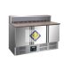 Refrigerated work table for pizza, 136.5 cm, granite countertop, refrigerator conditional Model PS 903 GIANNI