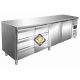 Refrigerated work table, 223 cm, 2 door + 6 drawers Model 4150 KYLJA TN