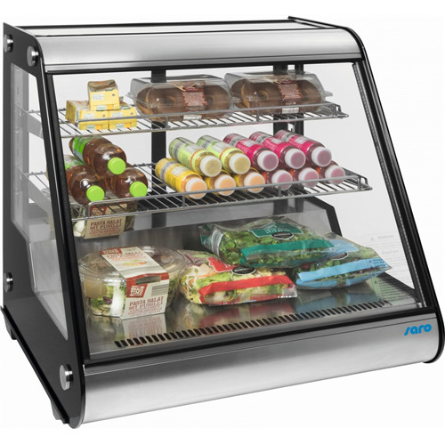 Kühlschrank Verkleidung, rundes Glas, Lüftungs Kühlung, 160 L, 160-Desktop-Modell SOPHIE