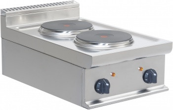 Electric stove, 2 round hobs, 05.2 kW, table, Model E7 / CUET2BB