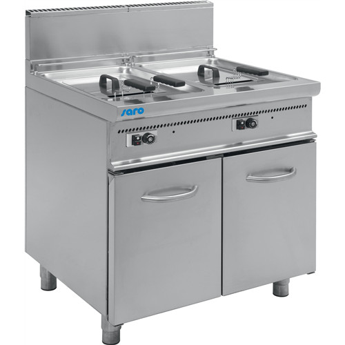 Deep fat fryers, gas-fired, 17 + 17 L, Model E7 / FLG2V17