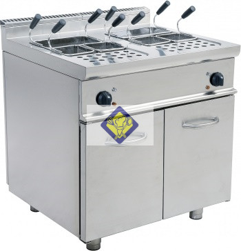 Pasta cooker, electric, 2 x 28 liters Model E7 / KPE2V80