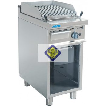   Lavasteingrills, gasbetriebenen, 8 kW, offener Rahmen für die Einheiten freistehenden, Modell E7 / BS1BA