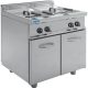 Friteuse, elektrische, 17 + 17 L, Modell E7 Frames für freistehende Einheiten / FRE2V17