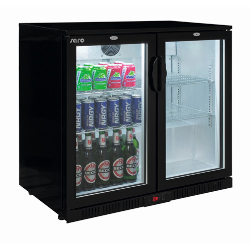 Refrigerator, double-glass door, forced-air system, Model 208 L 208 BC