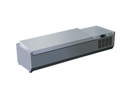 Feltéthűtő, szé: 1200 mm, rm tetővel Model VRX 1200 S/S
