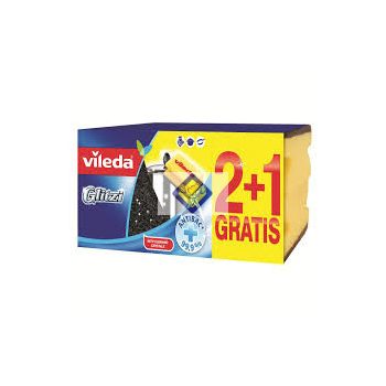 Vileda mosogató szivacs Glitzi 2+1 db/csomag
