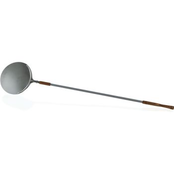   Aluminum pizza shovel. alu./fa handle round head: 40cm Length: 200cm