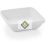 Hamburg 11x11x3,5cm 170ml square porcelain bowl salad