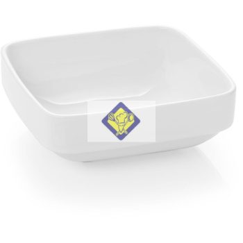 Hamburg 11,5x11,5x4cm 250ml square porcelain bowl salad