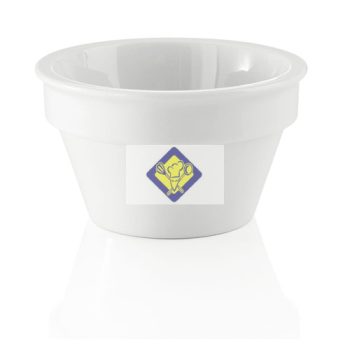 13 x 7cm Hamburg porcelain bowl round 450ml
