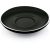 Italia Cappuccino Kaffeetasse Untertasse 15cm schwarz