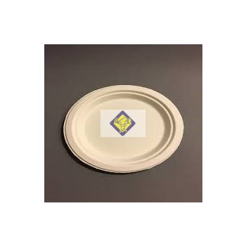   bio cukornád tányér 17,5 cm 50 db / csom. (39 Ft br/darab)