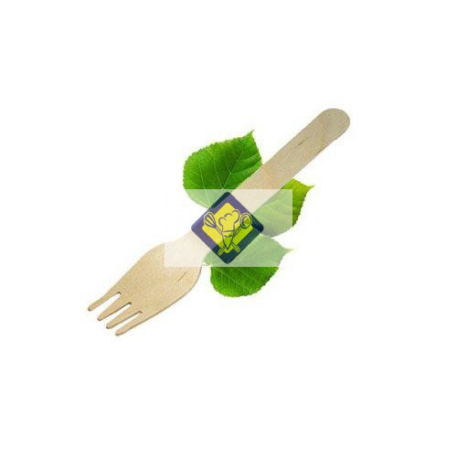 Wood-eating fork 16 cm 100 pcs / pack