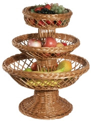 Fruit holding wicker basket 3