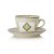Smilla Sand porcelán - kávés csésze aljjal cappuccino 220 ml